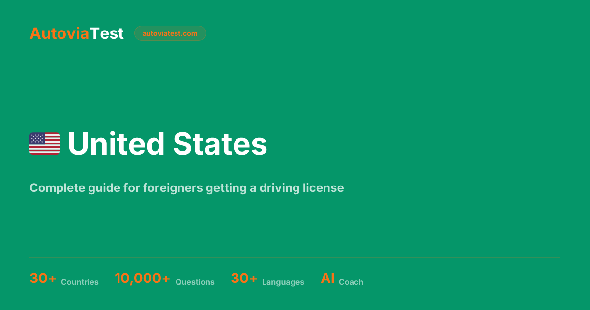 Driving License in United States for Expats | Complete Guide 2026 ...