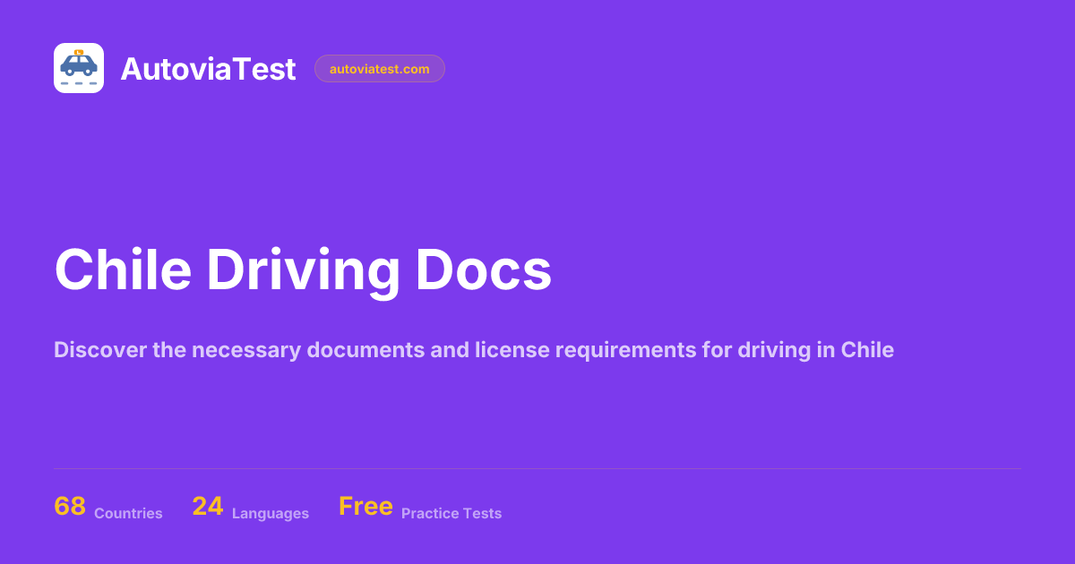 Chile Driving Docs — AutoviaTest