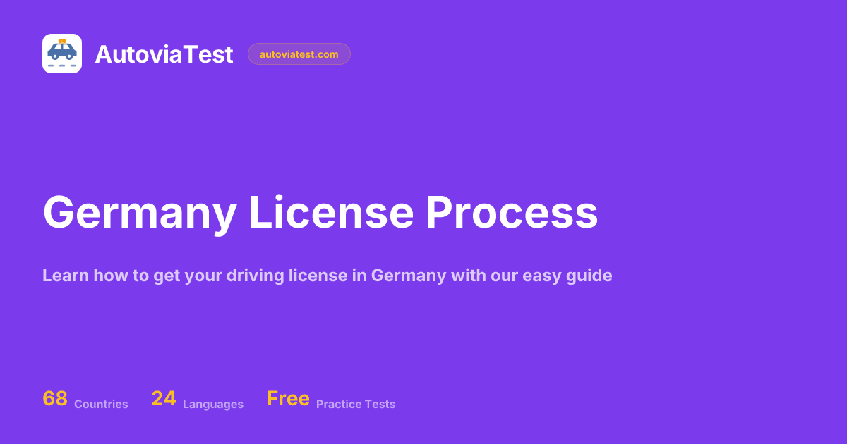 Germany License Process | AutoviaTest