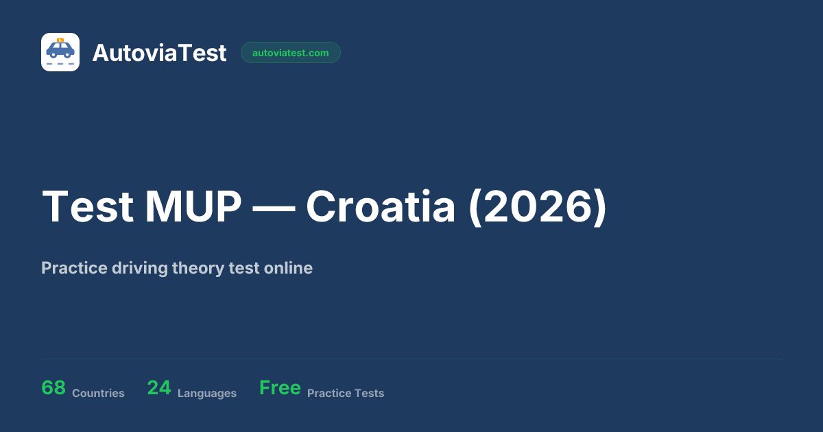 Test MUP — Croatia (2026) — AutoviaTest